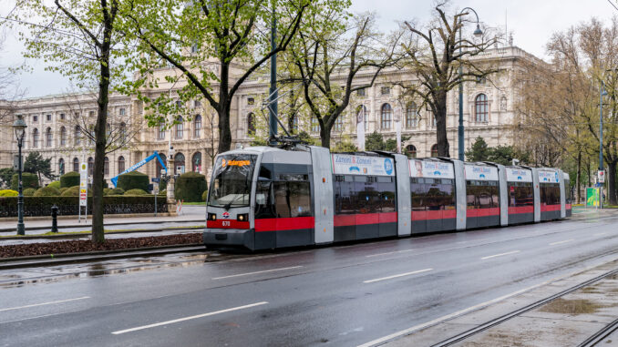 Straßenbahn der Wiener Linien