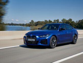 Elektrofahrzeuge: Blauer BMW i4 als Beispiel