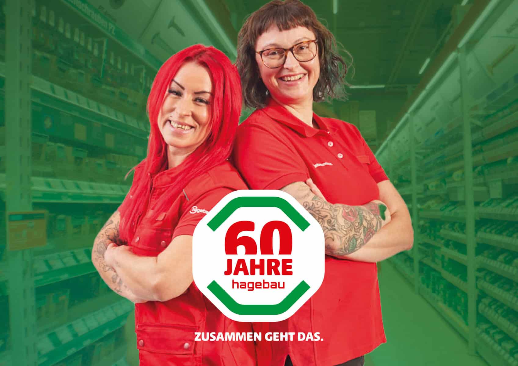 60 Jahre hagebau Jubiläum mit Kampagne WirtschaftDirekt
