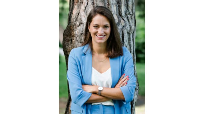 MEGA Bildungsstiftung zu sehen ist Lisa-Maria Sommer-Fein (34), die neue Generalsekretärin der MEGA Bildungsstiftung. © Elisabeth Mandl