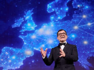 SAP-Österreich-Geschäftsführer Andreas Wagner betonte in seiner Eröffnungsrede die Bedeutung eines starken, digital souveränen Europas.